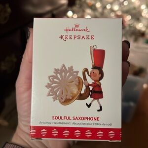 2017 limited edition hallmark keepsake soulful saxophone ornament